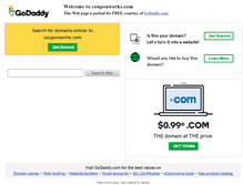 Tablet Screenshot of couponworks.com